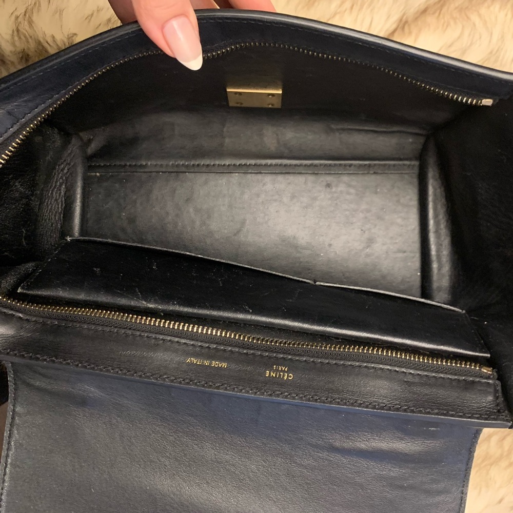Céline Trapeze Tricolor Bag - Picture 6 of 8